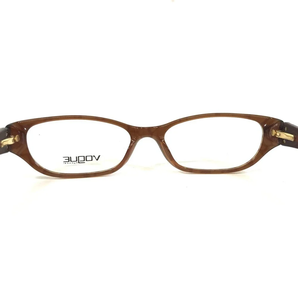Vogue Eyeglasses Frames VO2727-B 1822 Brown Rectangular Full Rim 53-16-135